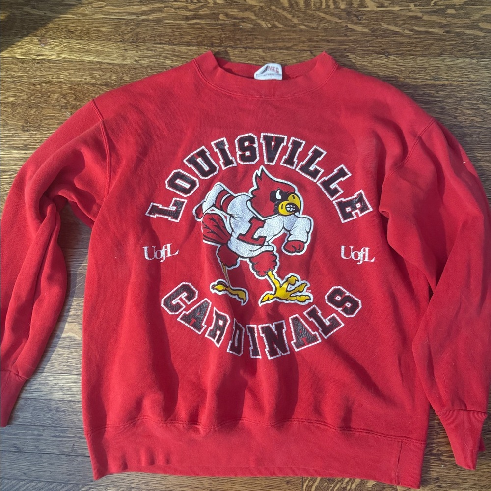 Louisville Cardinals Red Sweater